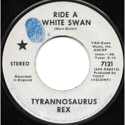 Tyrannosaurus Rex Ride A White Swan / Summertime Blues USED VINYL 7INCH 45 RPM SINGLE