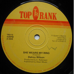 Delroy Wilson She Wears My Ring USED VINYL 12INCH
