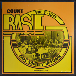 Count Basie Cafe Society Uptown 1941 Vol. 1 Vinyl LP USED