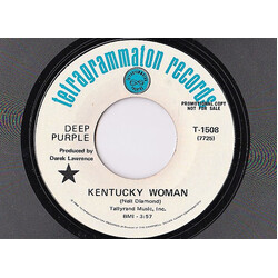 Deep Purple Kentucky Woman USED VINYL 7INCH 45 RPM PROMO STYRENE MONO