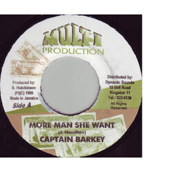 Captain Barkey More Man She Want USED VINYL 7INCH 45 RPM