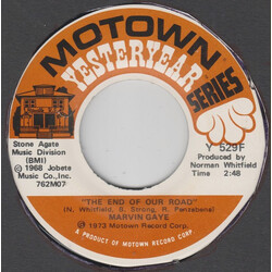 Marvin Gaye The End Of Our Road / What's Going On USED VINYL 7INCH 45 RPM REISSUE