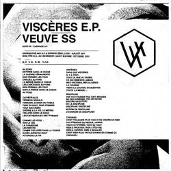 Veuve SS Viscères E.P. USED VINYL 12INCH SINGLE SIDED