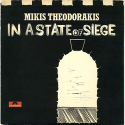 Mikis Theodorakis In A State Of Siege Vinyl LP USED
