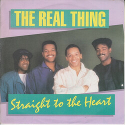 The Real Thing Straight To The Heart Vinyl 7" USED