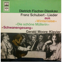 Dietrich Fischer-Dieskau / Franz Schubert / Gerald Moore Lieder Aus: "Winterreise", "Die Schöne Müllerin", "Schwanengesang" Vinyl LP USED