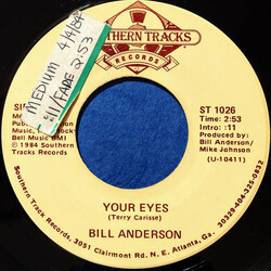 Bill Anderson (2) Thank You Darling USED VINYL 7INCH 45 RPM SINGLE PROMO