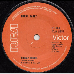 Harry Barry Friday Night Vinyl 7" USED