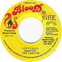 The Tamlins Love Crazy USED VINYL 7INCH