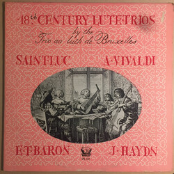 Trio au luth de Bruxelles 18th Century Lute Trios Vinyl LP USED