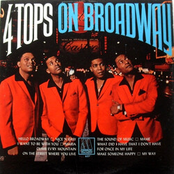 Four Tops On Broadway Vinyl LP USED