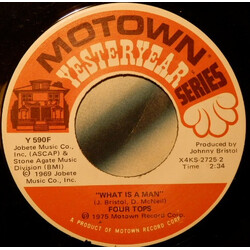 Four Tops What Is A Man USED VINYL 7INCH 45 RPM SINGLE