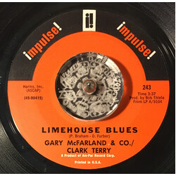 Gary McFarland & Co. / Clark Terry Limehouse Blues / South Of The Border USED VINYL 7INCH 45 RPM SINGLE