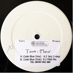 Ten 4 Flava USED VINYL 12INCH 33 S RPM TEST PRESSING WHITE LABEL