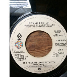Rex Allen Jr. If I Fell In Love With You USED VINYL 7INCH 45 RPM SINGLE PROMO STEREO