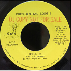 Kyle Lambert (2) Presidential Boogie USED VINYL 7INCH 45 RPM SINGLE