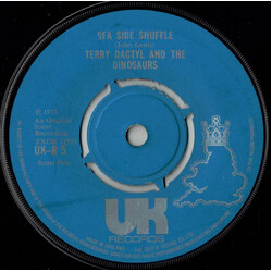 Terry Dactyl And The Dinosaurs Sea Side Shuffle USED VINYL 7INCH SINGLE 45 RPM