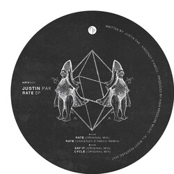 Justin Pak Rate USED VINYL 12INCH EP