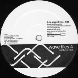 Brothers' Vibe Wave Files 4 USED VINYL 12INCH 33 S RPM