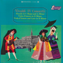 Antonio Vivaldi / Württembergisches Kammerorchester / Jörg Faerber IV Concerti Vinyl LP USED