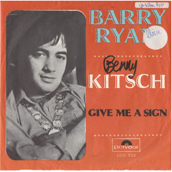 Barry Ryan Kitsch USED VINYL SINGLE 7INCH