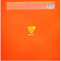 Pako & Frederik 45 Minutes (Remixes) USED VINYL 12INCH 33 S RPM