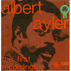 Albert Ayler The First Recordings Vinyl LP USED