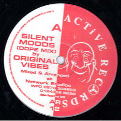 Original DJ Vibes Silent Moods (Dope Mix) / Raw Deal USED VINYL 12INCH