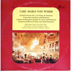 Carl Maria Von Weber / Hamburger Symphoniker / Günther Neidlinger Grand Concerto No. 2 For Piano & Orchestra / Concertino For Horn And Orchestra / And