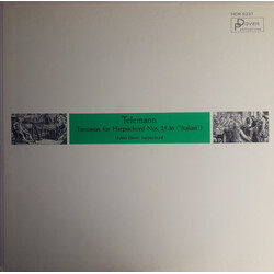 Georg Philipp Telemann / Helma Elsner Fantasias For Harpsichord Nos. 25-36 ("Italian") Vinyl LP USED