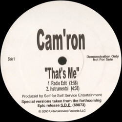 Cam'ron That's Me Vinyl 12" USED