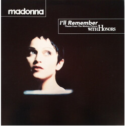 Madonna I'll Remember (Theme From The Motion Picture With Honors) USED VINYL 12INCH 33 S RPM