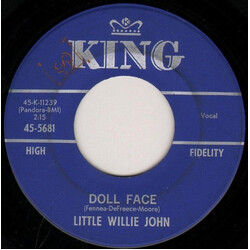 Little Willie John Doll Face / Big Blue Diamonds USED VINYL 7INCH 45 RPM SINGLE