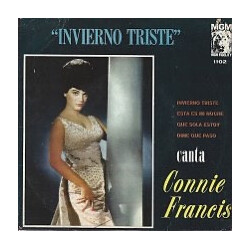 Connie Francis Invierno Triste USED VINYL 7INCH