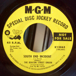 Beacon Street Union South End Incident USED VINYL 7INCH 45 RPM SINGLE PROMO