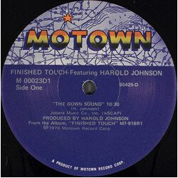 Finished Touch The Down Sound USED VINYL 12INCH 33 S RPM SINGLE