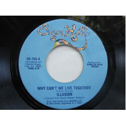 Illusion (2) Why Can't We Live Together USED VINYL 7INCH 45 RPM SINGLE