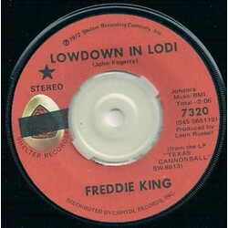 Freddie King Lowdown In Lodi USED VINYL 7INCH 45 RPM SINGLE