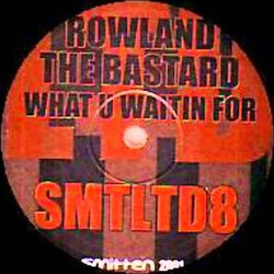 Rowland The Bastard What U Waitin For Vinyl 12" USED