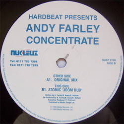 Hardbeat / Andy Farley Concentrate Vinyl 12" USED