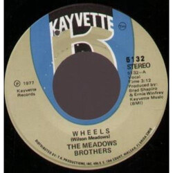 The Meadows (2) Wheels USED VINYL 7INCH 45 RPM SINGLE
