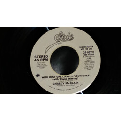 Charly McClain With Just One Look In Your Eyes USED VINYL 7INCH 45 RPM PROMO