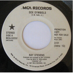 Ray Stevens Sex Symbols USED VINYL 7INCH 45 RPM SINGLE PROMO