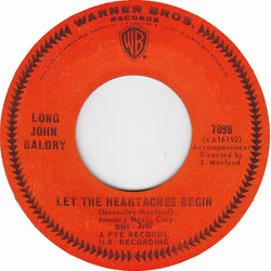 Long John Baldry Let The Heartaches Begin USED VINYL 7INCH SINGLE 45 RPM