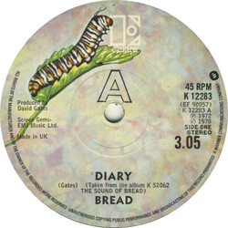 Bread Diary VINYL 7" USED