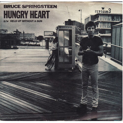 Bruce Springsteen Hungry Heart / Held Up Without A Gun USED VINYL 7INCH 45 RPM SINGLE STYRENE