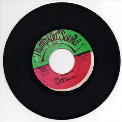 Linval Thompson Let's Praise Him USED VINYL 7INCH REISSUE