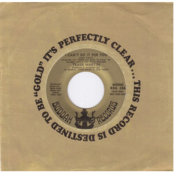 Trade Martin I Can't Do It For You / I Can't Do It For You (stereo) USED VINYL 7INCH 45 RPM PROMO