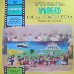 Nino Rota Amarcord / Prova D'Orchestra Vinyl LP USED