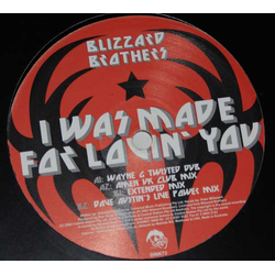 Blizzard Brothers I Was Made For Loving You Vinyl 12" USED